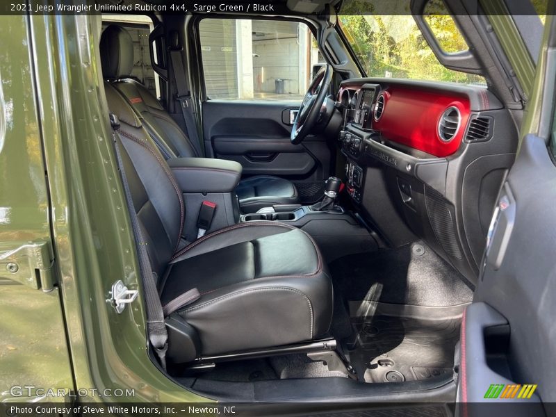 Sarge Green / Black 2021 Jeep Wrangler Unlimited Rubicon 4x4