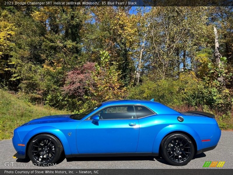  2023 Challenger SRT Hellcat JailBreak Widebody B5 Blue Pearl