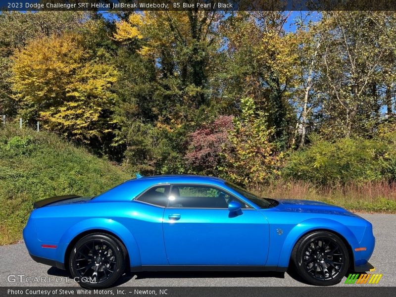  2023 Challenger SRT Hellcat JailBreak Widebody B5 Blue Pearl