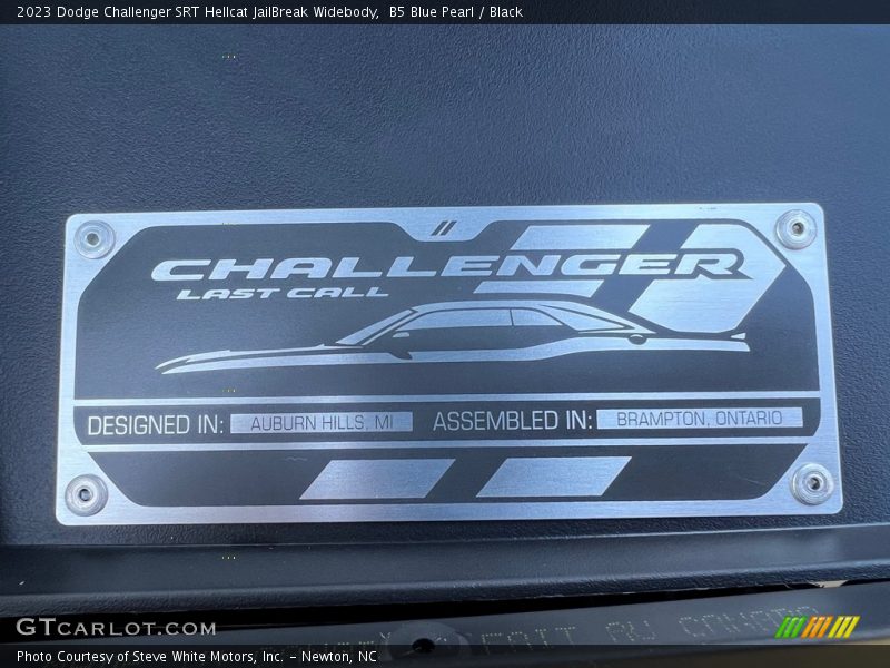 Last Call - 2023 Dodge Challenger SRT Hellcat JailBreak Widebody