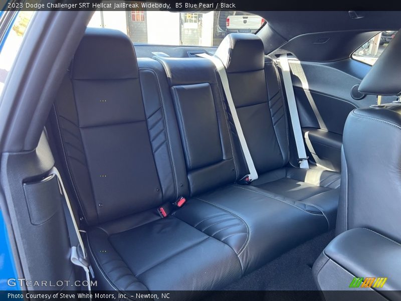 Rear Seat of 2023 Challenger SRT Hellcat JailBreak Widebody