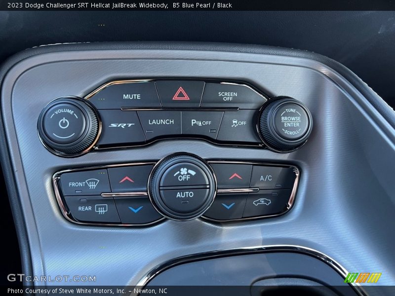 Controls of 2023 Challenger SRT Hellcat JailBreak Widebody