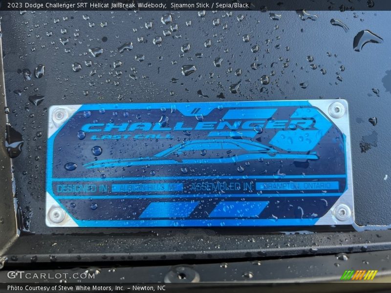  2023 Challenger SRT Hellcat JailBreak Widebody Logo