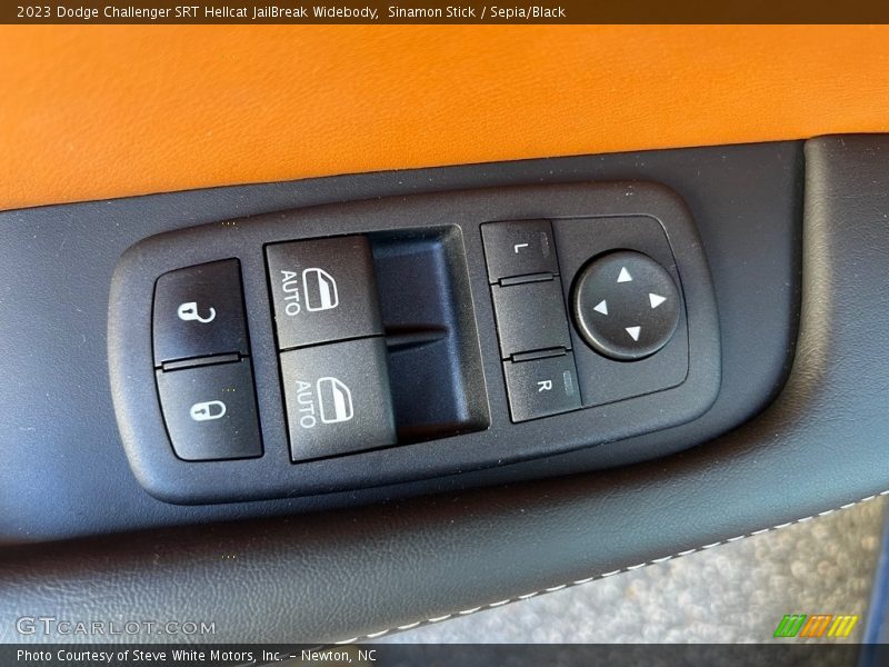 Controls of 2023 Challenger SRT Hellcat JailBreak Widebody