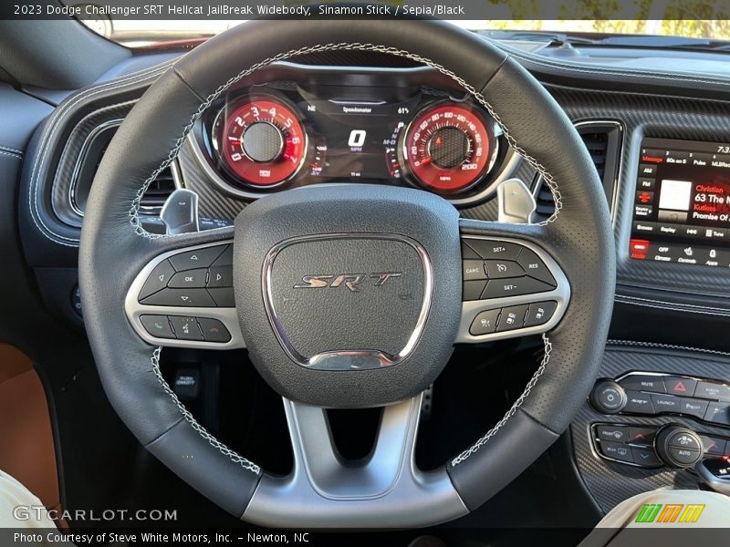  2023 Challenger SRT Hellcat JailBreak Widebody Steering Wheel