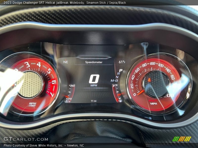  2023 Challenger SRT Hellcat JailBreak Widebody SRT Hellcat JailBreak Widebody Gauges