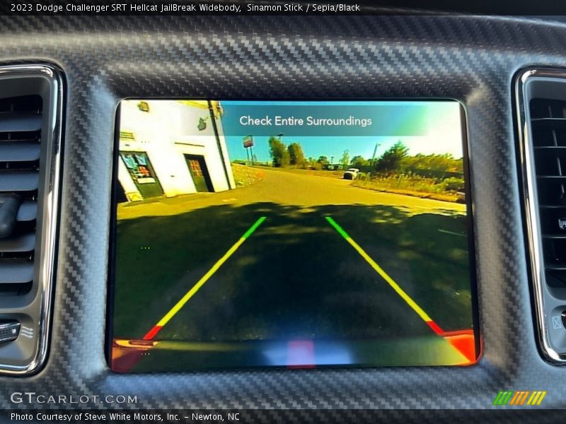 Sinamon Stick / Sepia/Black 2023 Dodge Challenger SRT Hellcat JailBreak Widebody