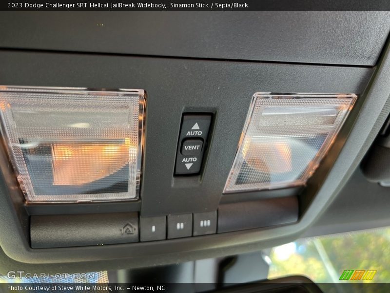 Sinamon Stick / Sepia/Black 2023 Dodge Challenger SRT Hellcat JailBreak Widebody