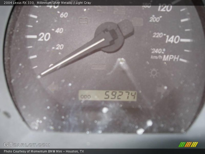 Millinnium Silver Metallic / Light Gray 2004 Lexus RX 330