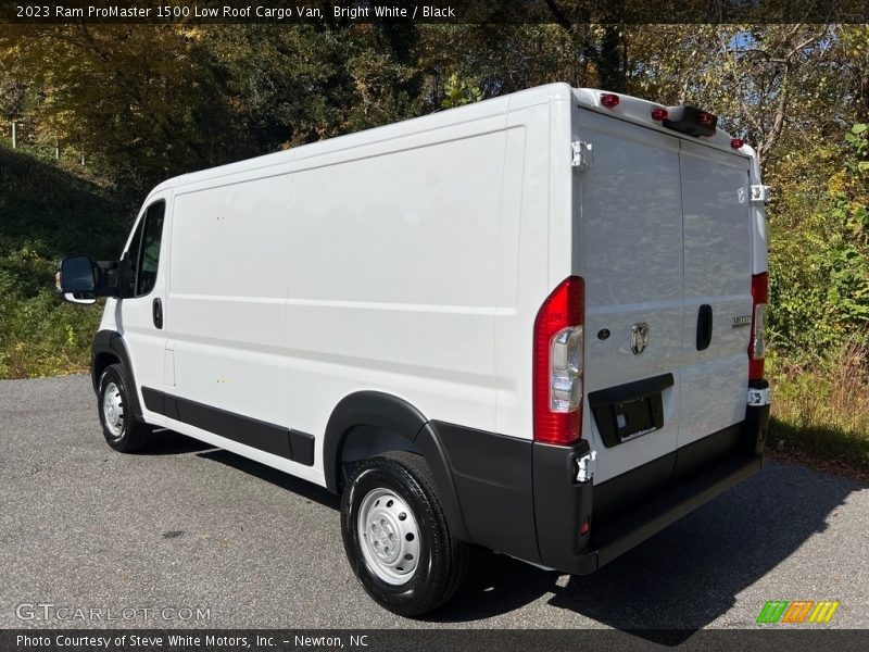 Bright White / Black 2023 Ram ProMaster 1500 Low Roof Cargo Van