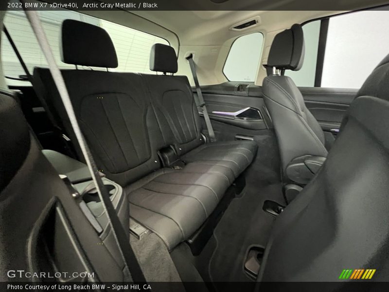 Rear Seat of 2022 X7 xDrive40i