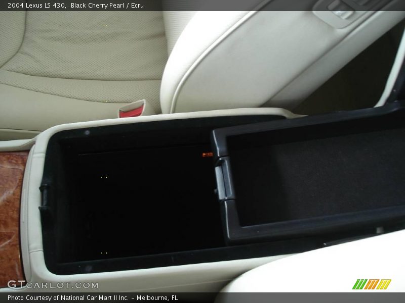 Black Cherry Pearl / Ecru 2004 Lexus LS 430