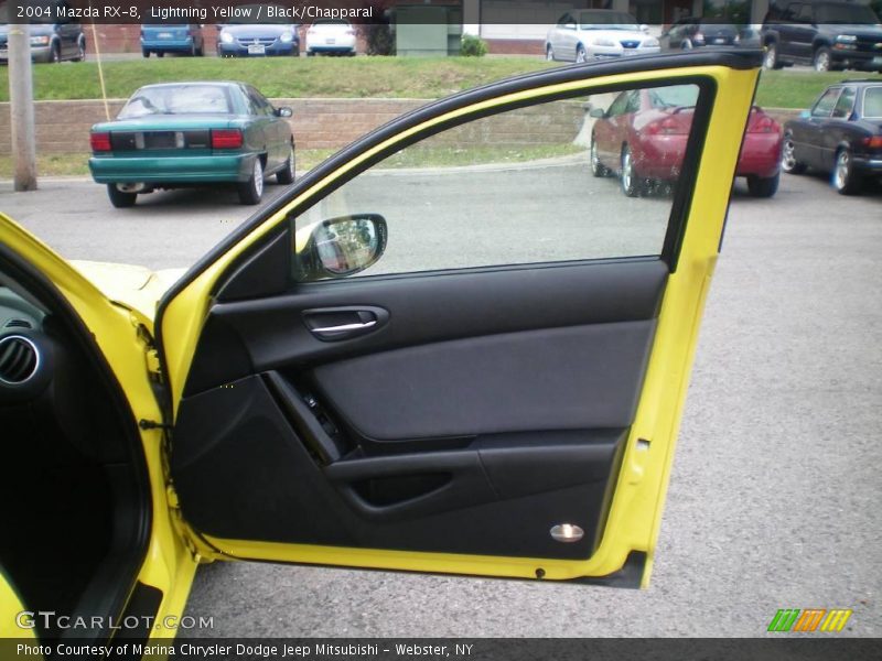 Lightning Yellow / Black/Chapparal 2004 Mazda RX-8