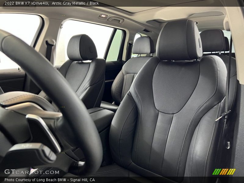 Front Seat of 2022 X7 xDrive40i