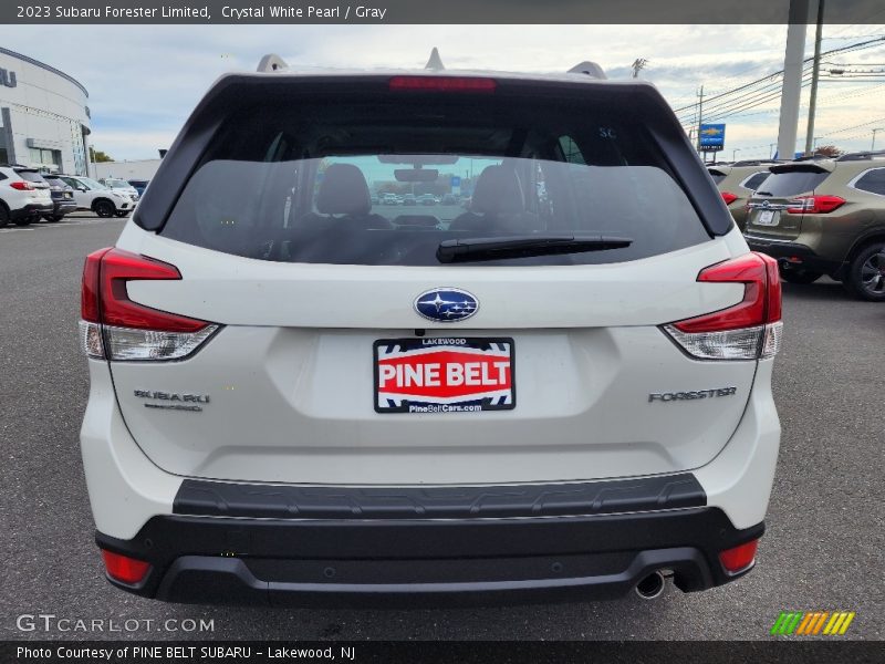 Crystal White Pearl / Gray 2023 Subaru Forester Limited