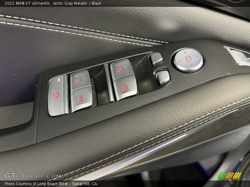 Controls of 2022 X7 xDrive40i