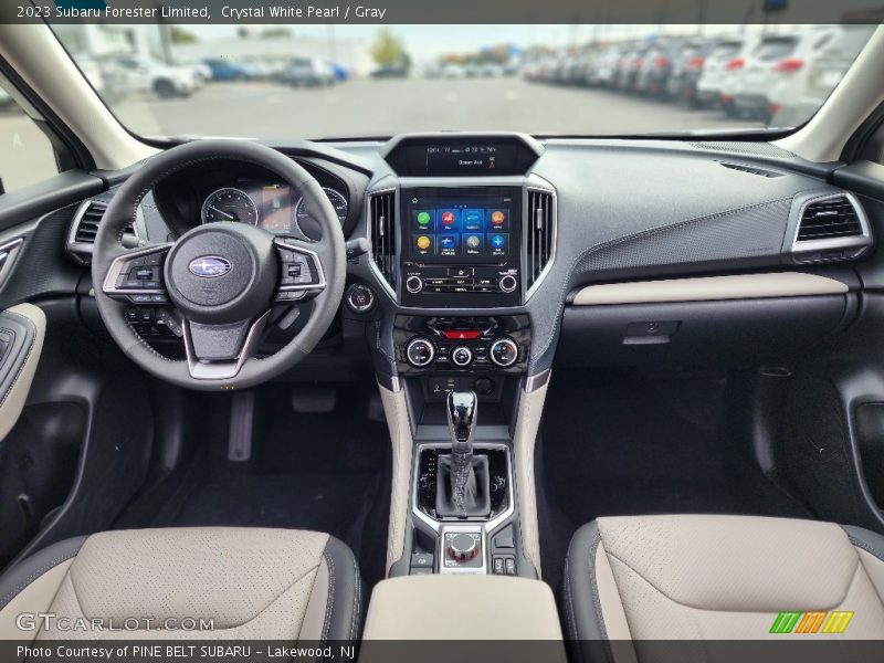  2023 Forester Limited Gray Interior