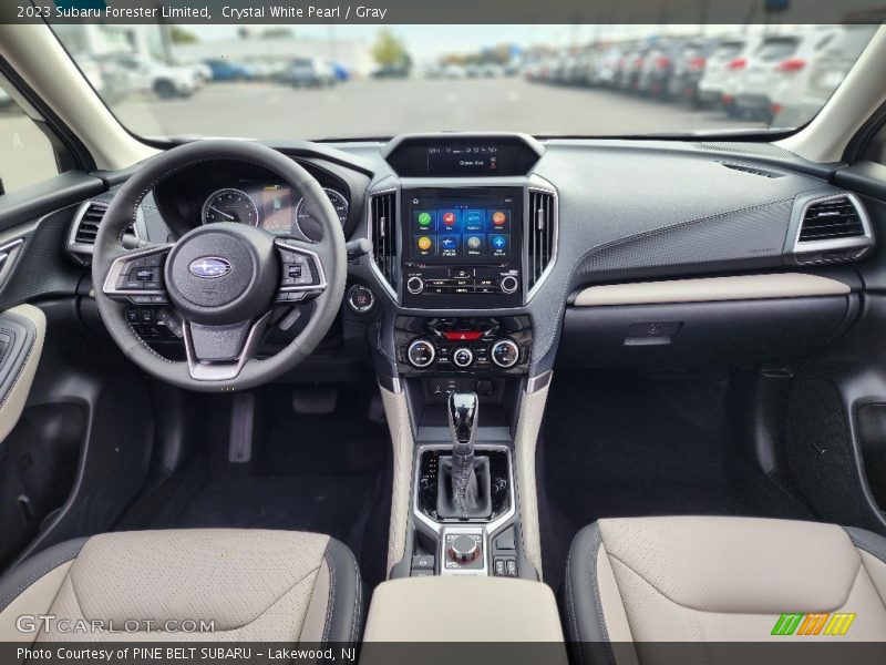  2023 Forester Limited Gray Interior