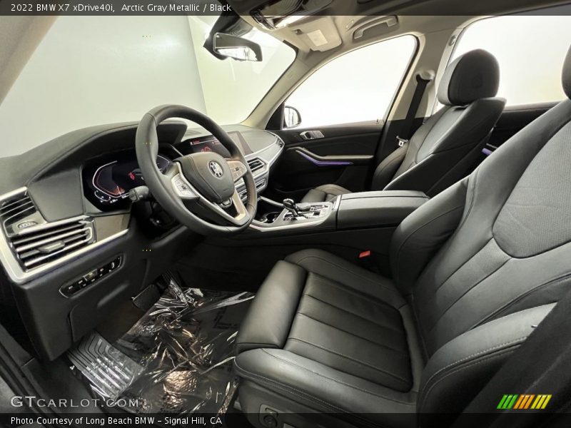 Front Seat of 2022 X7 xDrive40i
