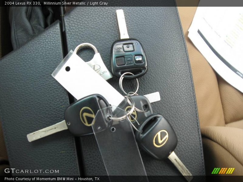 Millinnium Silver Metallic / Light Gray 2004 Lexus RX 330
