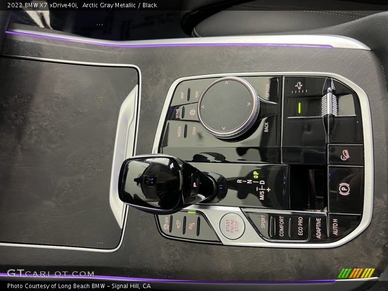 Controls of 2022 X7 xDrive40i