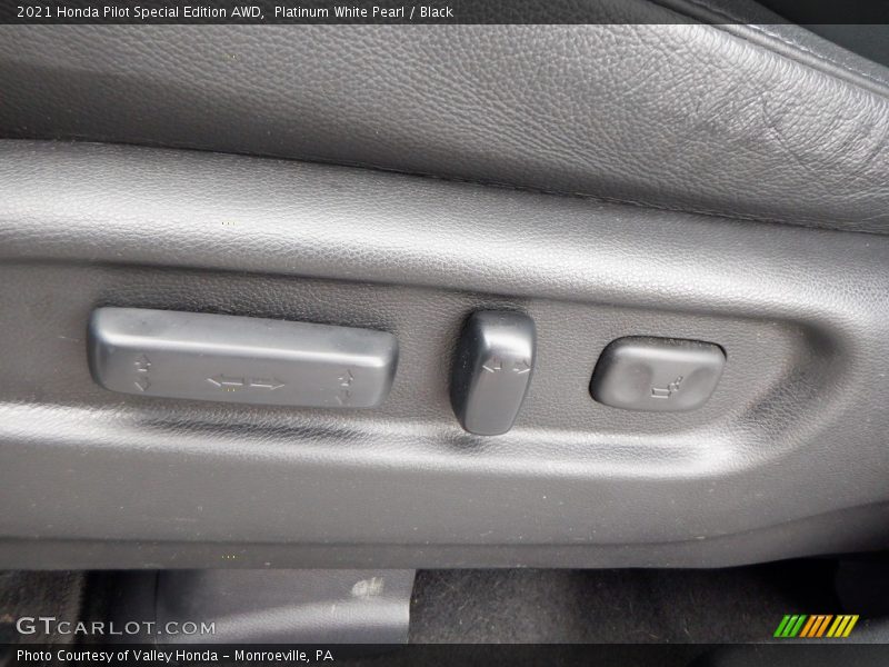 Platinum White Pearl / Black 2021 Honda Pilot Special Edition AWD