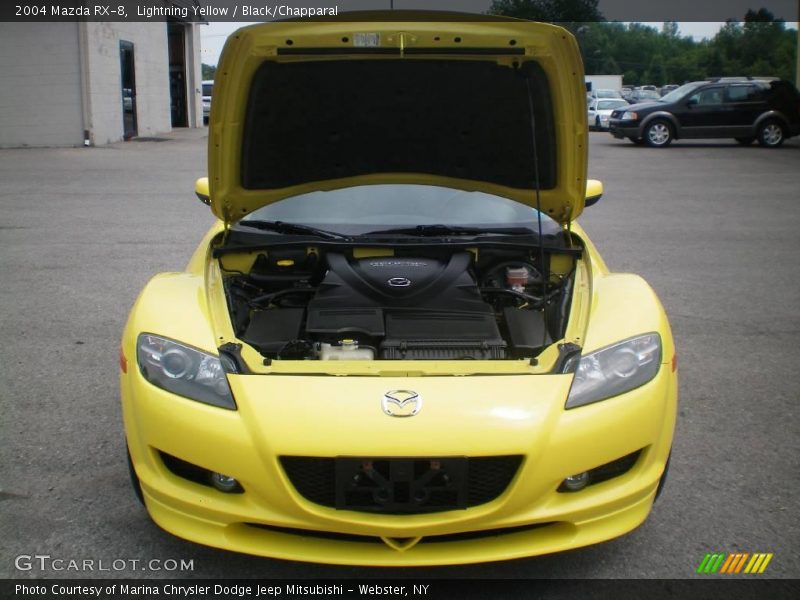 Lightning Yellow / Black/Chapparal 2004 Mazda RX-8