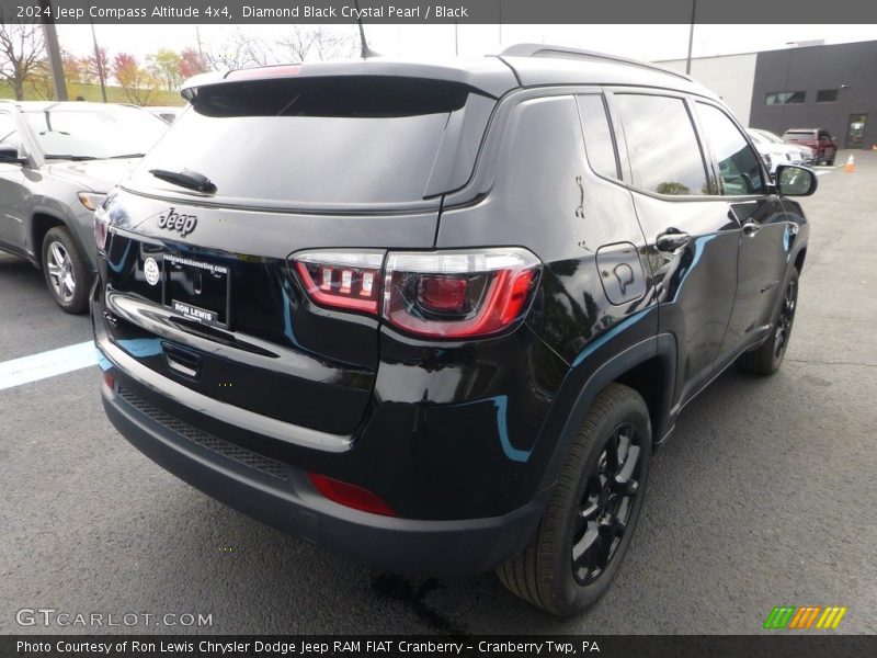 Diamond Black Crystal Pearl / Black 2024 Jeep Compass Altitude 4x4