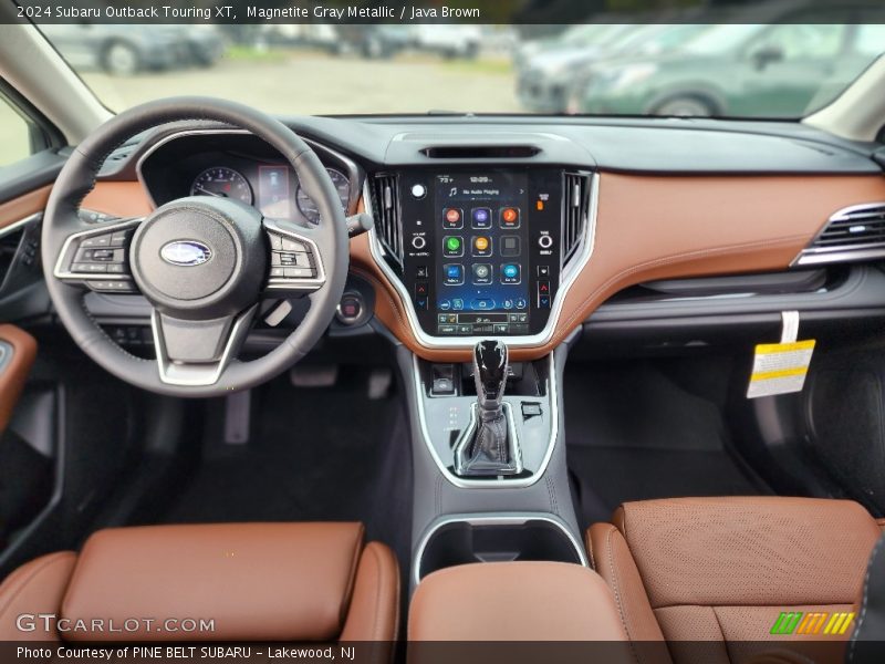  2024 Outback Touring XT Java Brown Interior