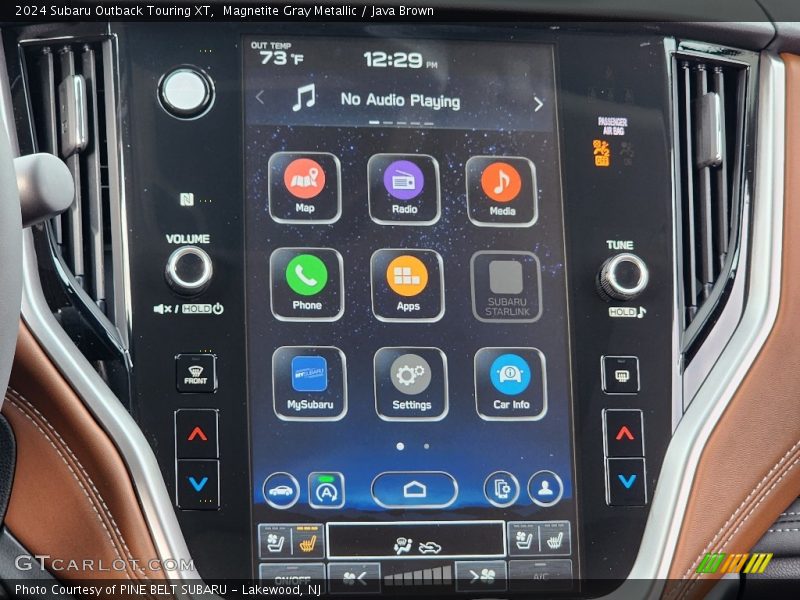 Controls of 2024 Outback Touring XT