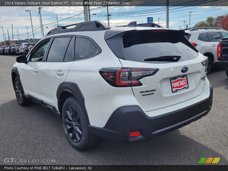  2024 Outback Onyx Edition XT Crystal White Pearl