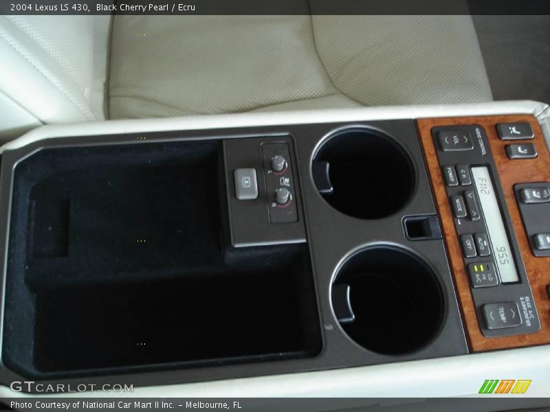 Black Cherry Pearl / Ecru 2004 Lexus LS 430