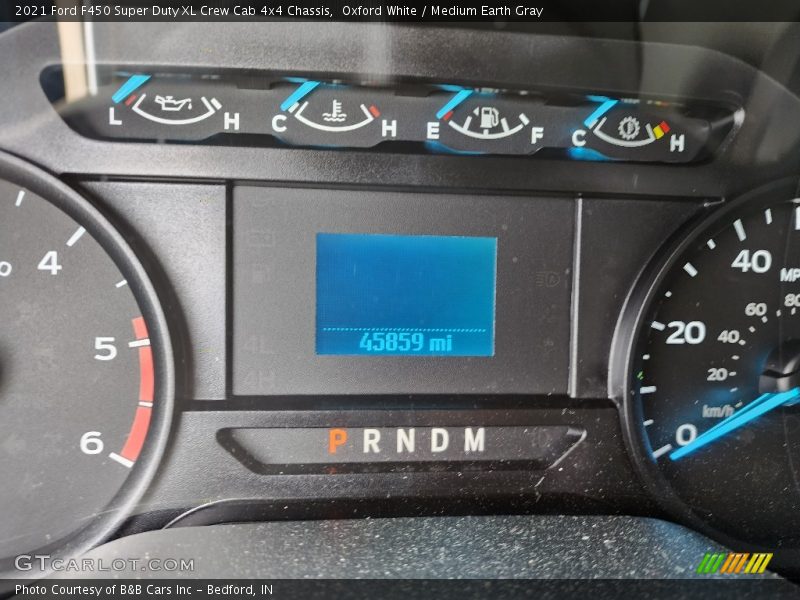  2021 F450 Super Duty XL Crew Cab 4x4 Chassis XL Crew Cab 4x4 Chassis Gauges