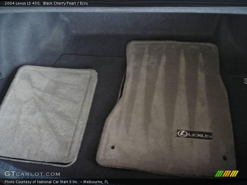 Black Cherry Pearl / Ecru 2004 Lexus LS 430