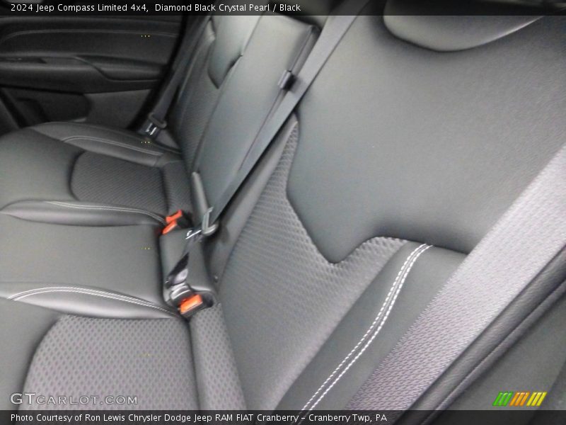 Diamond Black Crystal Pearl / Black 2024 Jeep Compass Limited 4x4