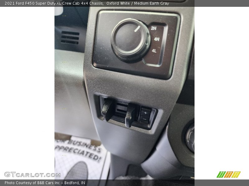 Controls of 2021 F450 Super Duty XL Crew Cab 4x4 Chassis