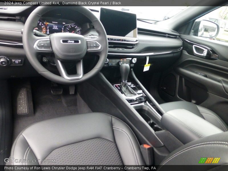  2024 Compass Limited 4x4 Black Interior