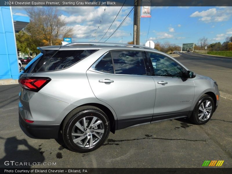 Sterling Gray Metallic / Jet Black 2024 Chevrolet Equinox Premier