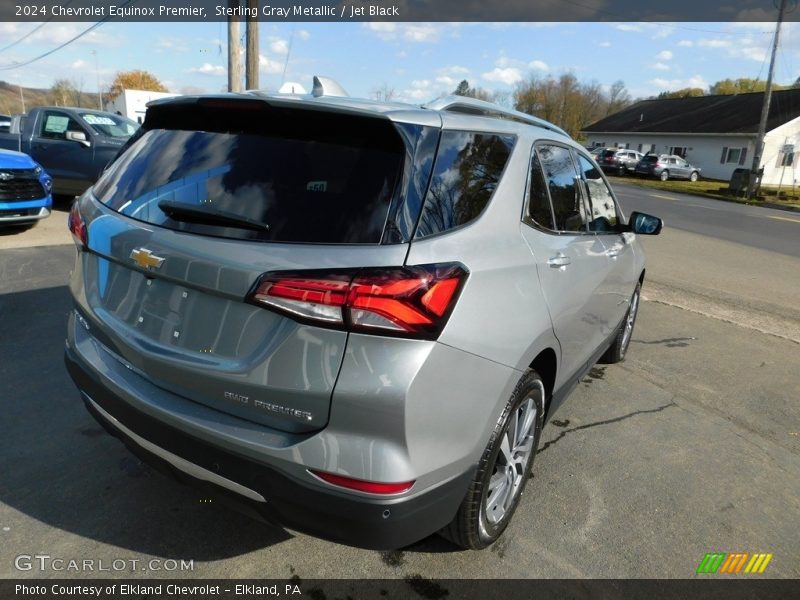 Sterling Gray Metallic / Jet Black 2024 Chevrolet Equinox Premier