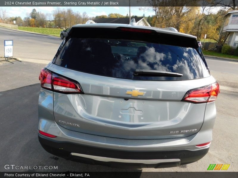 Sterling Gray Metallic / Jet Black 2024 Chevrolet Equinox Premier