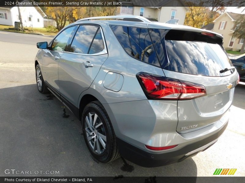 Sterling Gray Metallic / Jet Black 2024 Chevrolet Equinox Premier