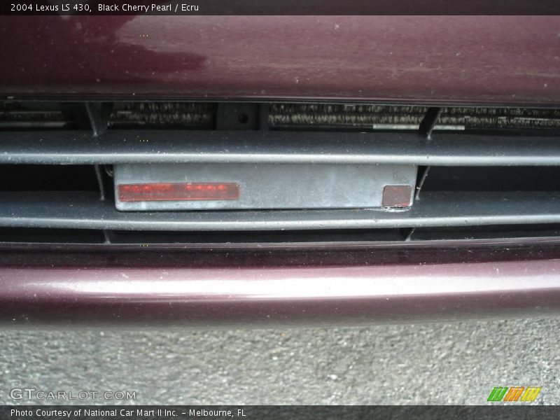 Black Cherry Pearl / Ecru 2004 Lexus LS 430