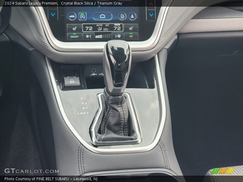  2024 Legacy Premium Lineartronic CVT Automatic Shifter