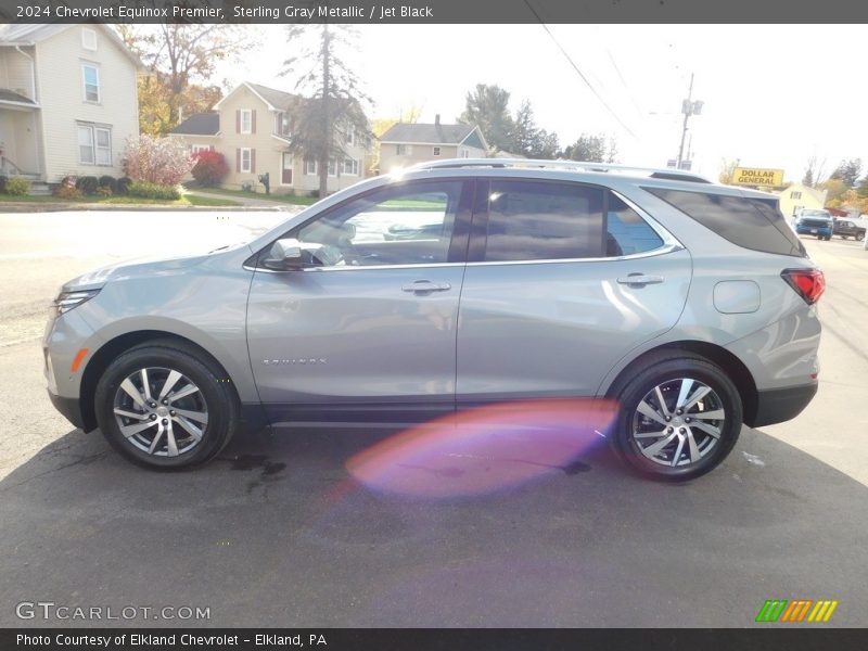 Sterling Gray Metallic / Jet Black 2024 Chevrolet Equinox Premier