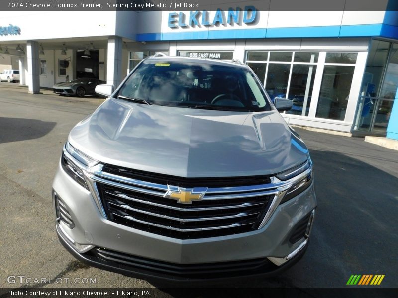 Sterling Gray Metallic / Jet Black 2024 Chevrolet Equinox Premier
