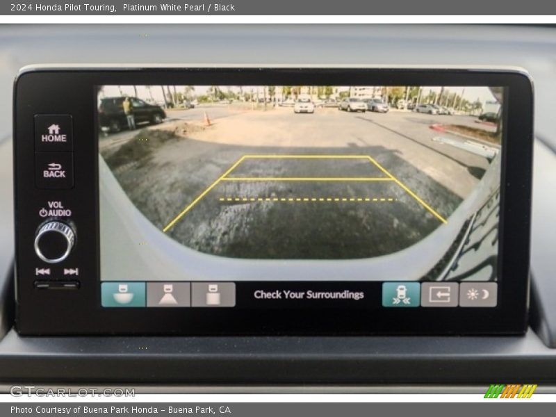 Controls of 2024 Pilot Touring