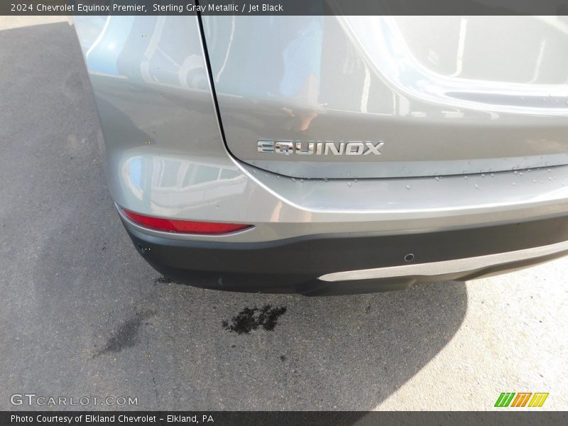 Sterling Gray Metallic / Jet Black 2024 Chevrolet Equinox Premier