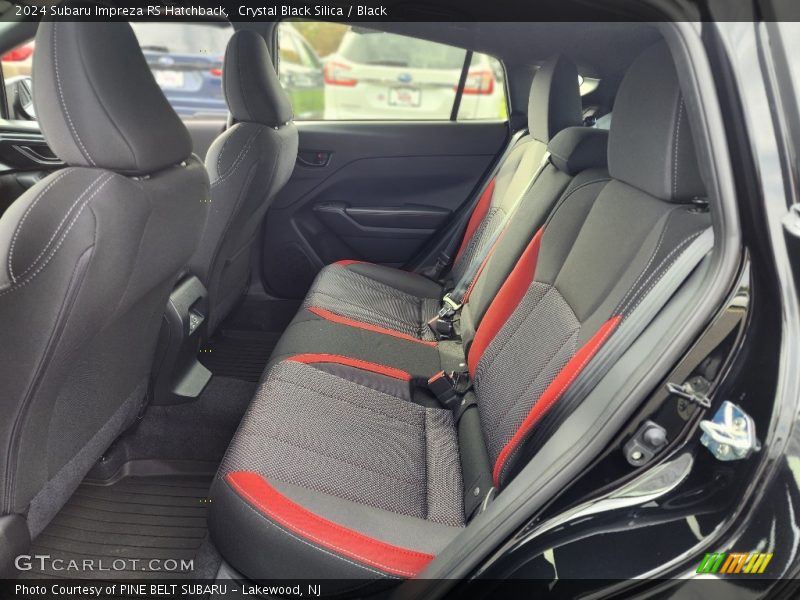 Rear Seat of 2024 Impreza RS Hatchback