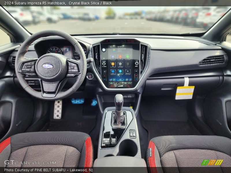  2024 Impreza RS Hatchback Black Interior