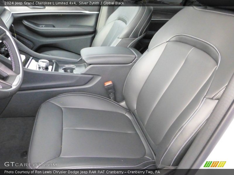 Front Seat of 2024 Grand Cherokee L Limited 4x4